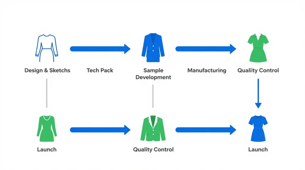 how to start a clothing brand create your designs