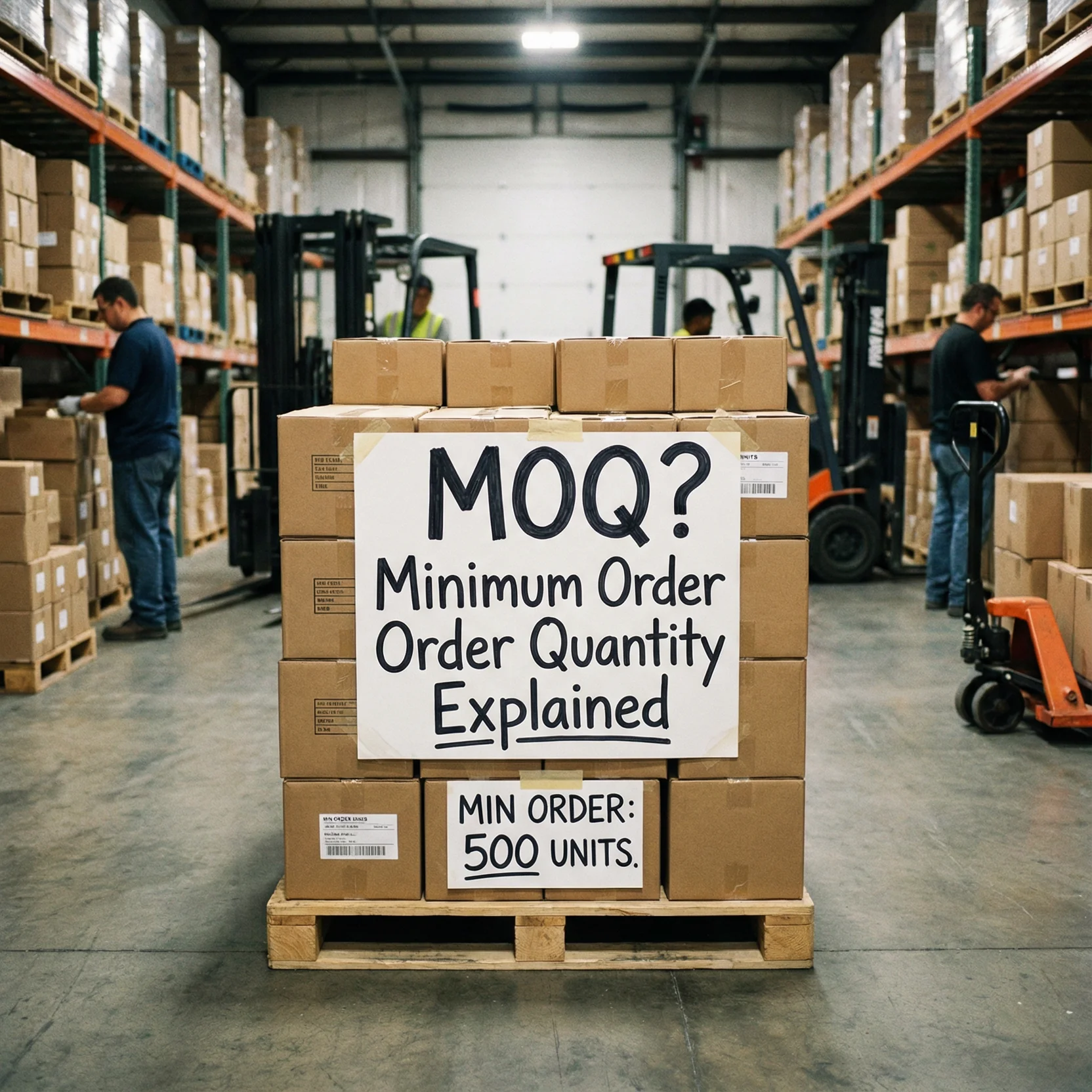 What is MOQ? Minimum Order Quantity Explained MOQ meaning clothing