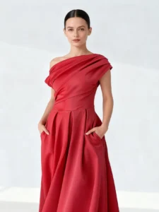 Поставщик вечернего платья betty-asymmetric-midi-dress-coral-detail1