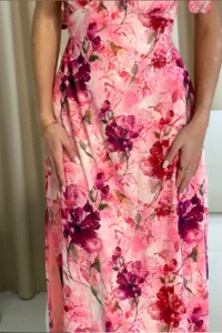 midi dress suppliers wholesale beverly-floral-tie-shoulder-midi-dress-detail.