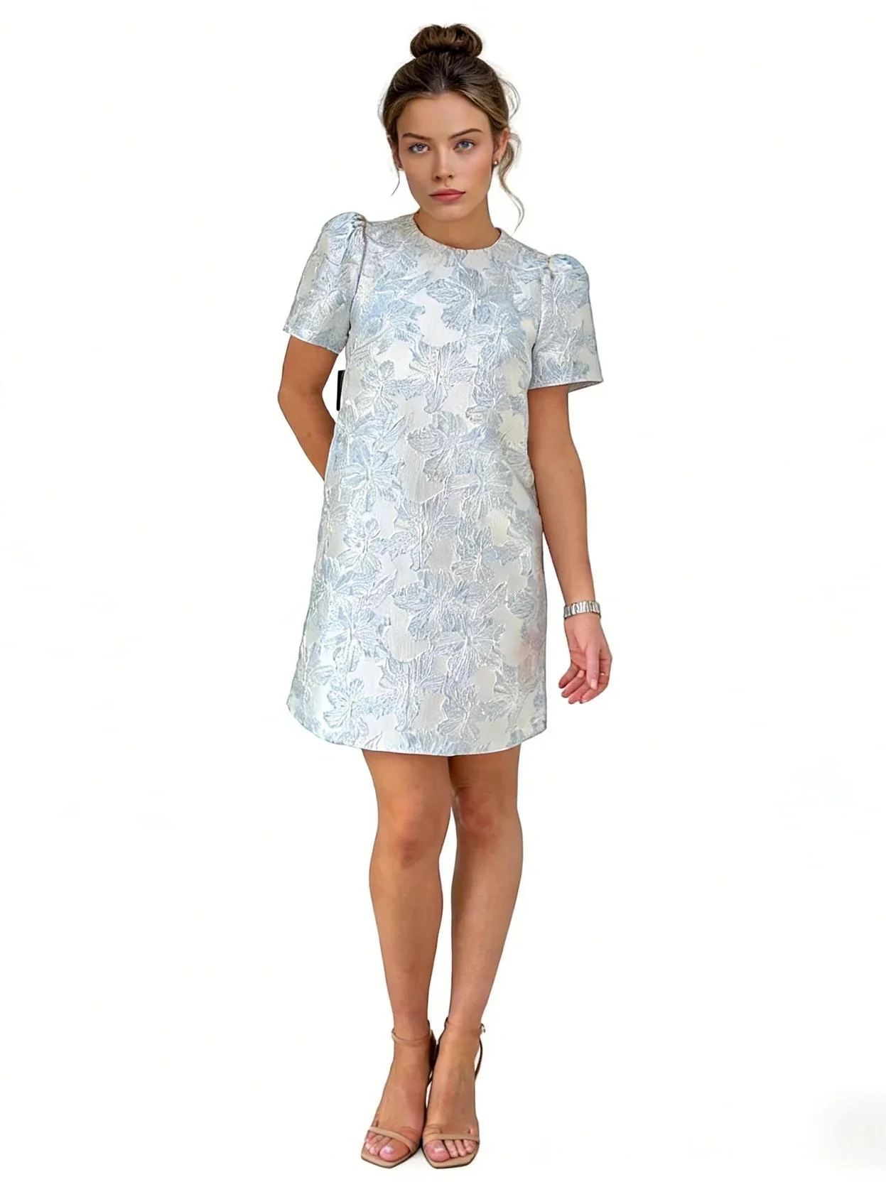 casual dresses wholesale keisha-mini-shift-dress-blue-detail