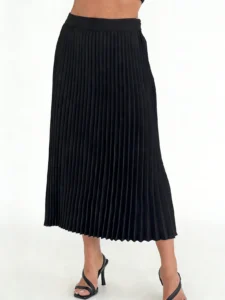 pleated midi skirt sienna-pleated-midi-skirt-black-detail-2