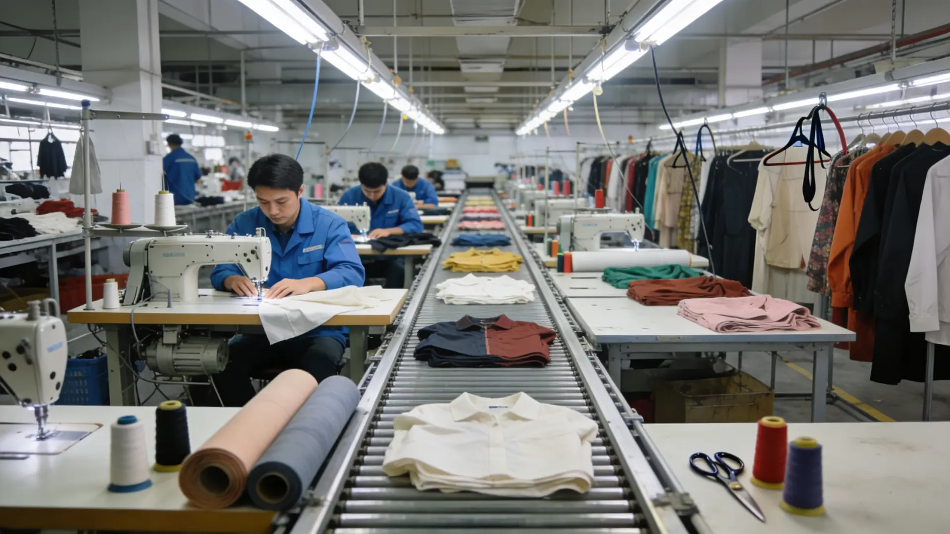 clothing manufacturing production line - When Small Batch Manufacturing Becomes a Limitation