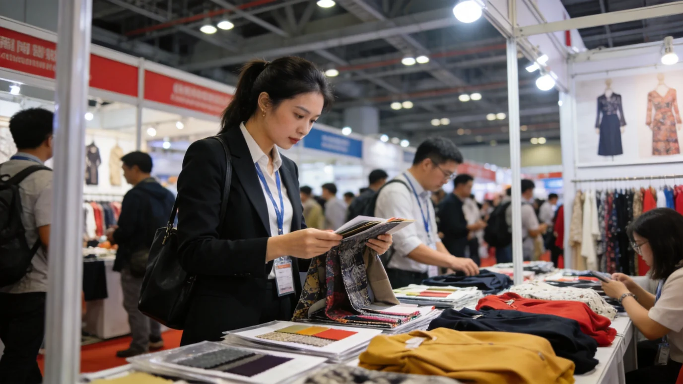 custom clothing manufacturer - trade show sourcing at Canton Fair