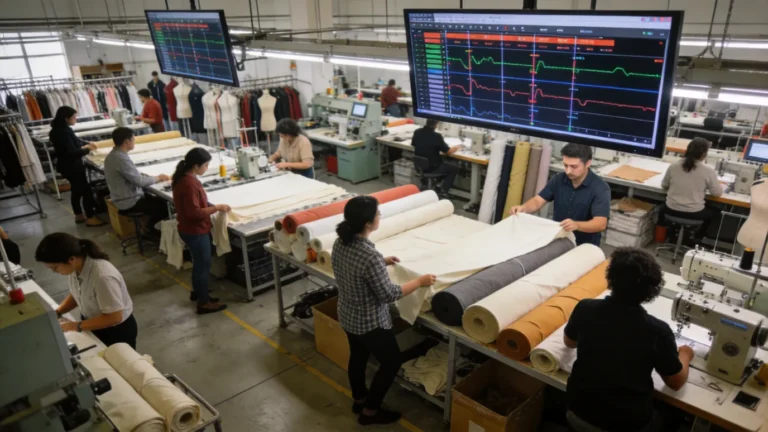clothing manufacturing lead times - - hero scene