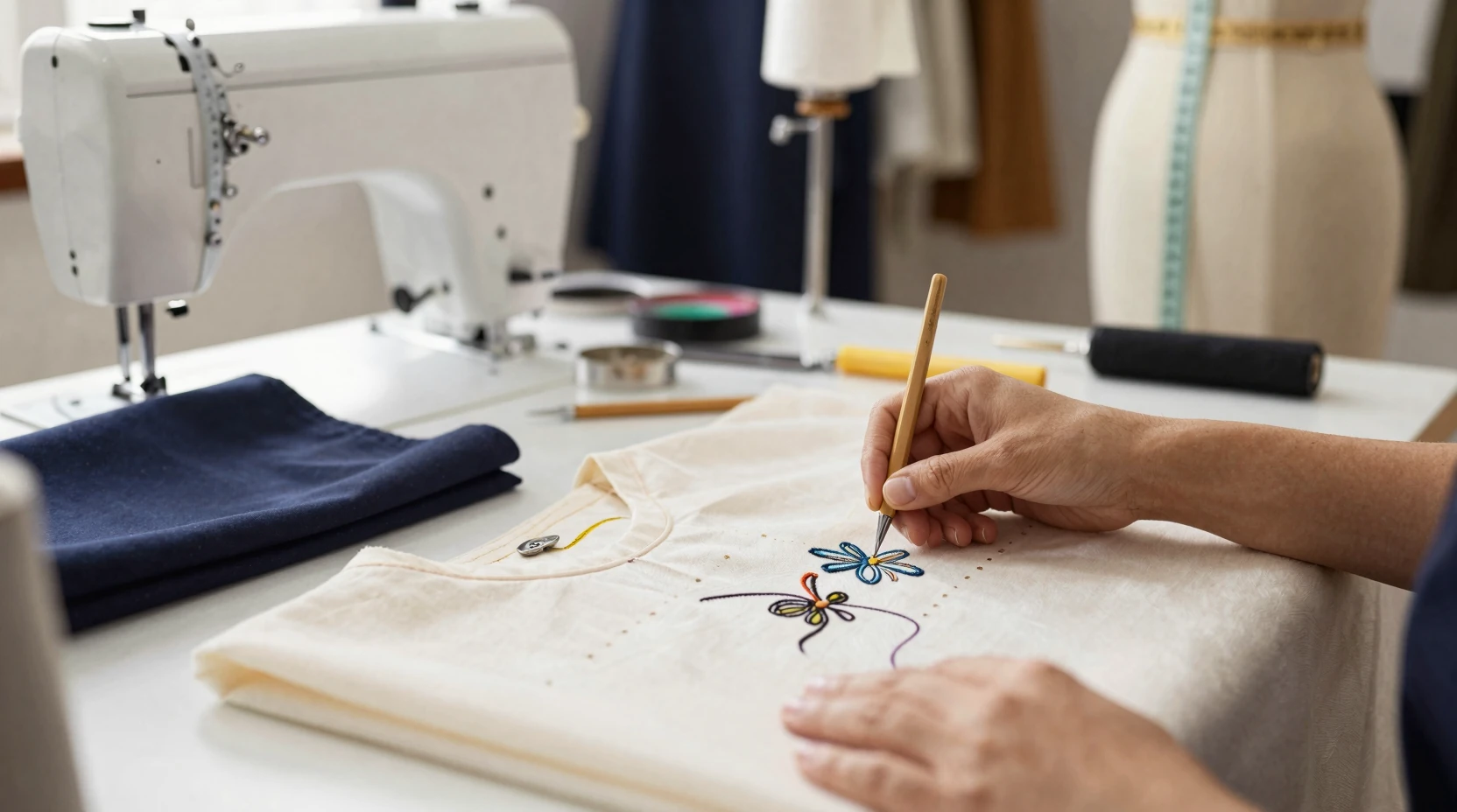 Boutique style clothing sourcing - artisan craftsmanship and hand-finishing techniques