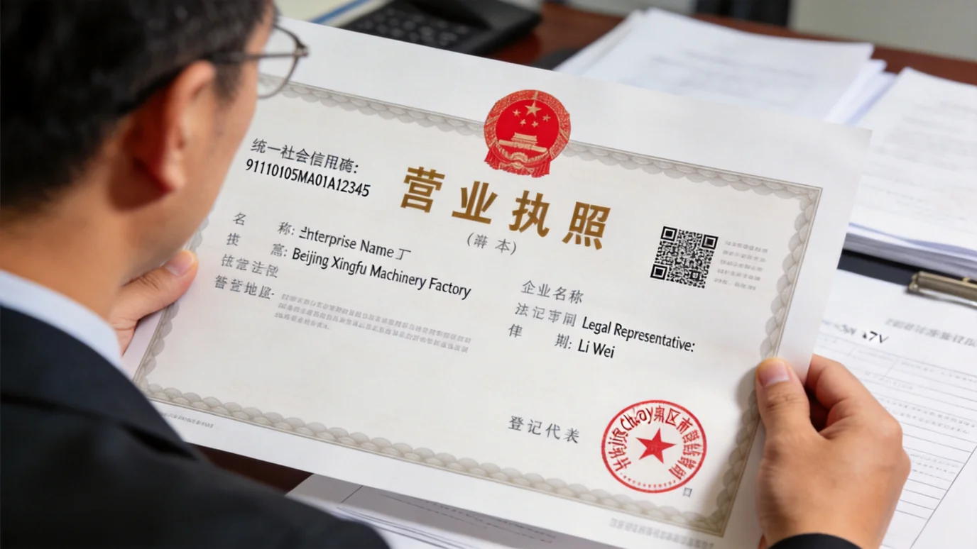 clothing supplier scams - red flags on business registration documents