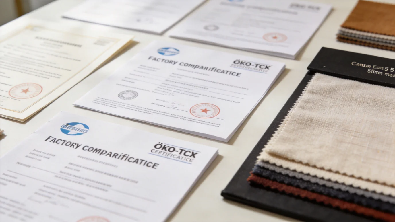 linen vs cotton - environmental compliance and certifications for fabric manufacturing