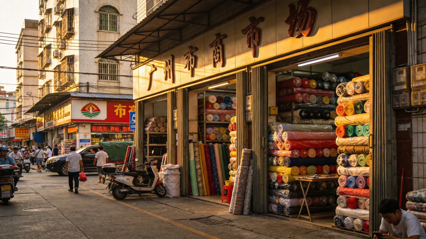 linen vs cotton - sourcing fabric from Chinese textile markets