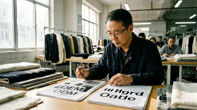 OEM vs ODM Clothing Manufacturing: Choosing Your Strategy